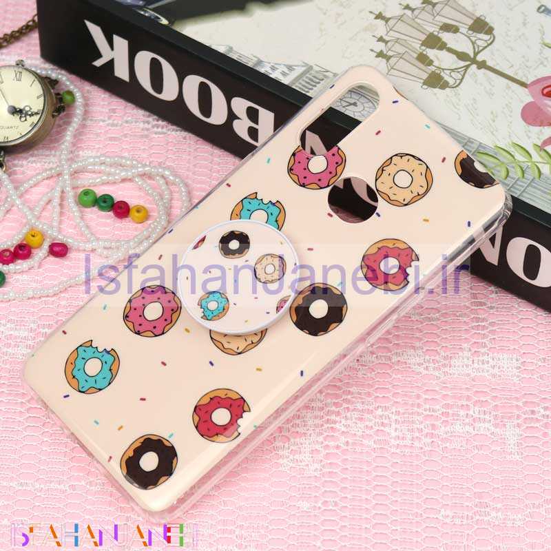 اصفهان جانبی-قاب سوپر IMD دور شفاف پاپ سوکت دار Samsung A10s دونات