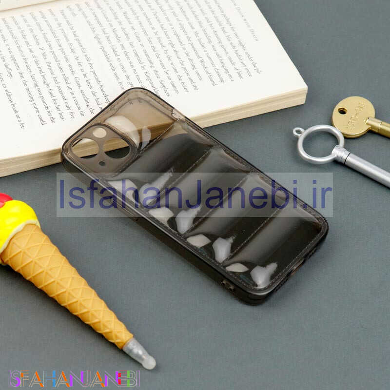 اصفهان جانبی-قاب PC شفاف پافر ژله ای محافظ لنزدار iPhone 13