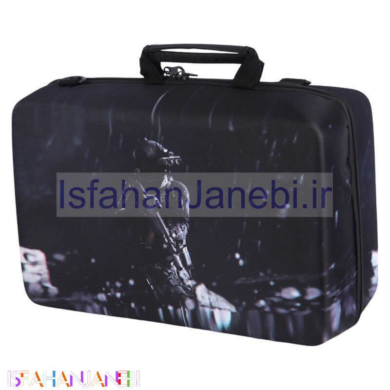 اصفهان جانبی-کیف کنسول بازی PS5 Slim طرح Call Of Duty کد 2