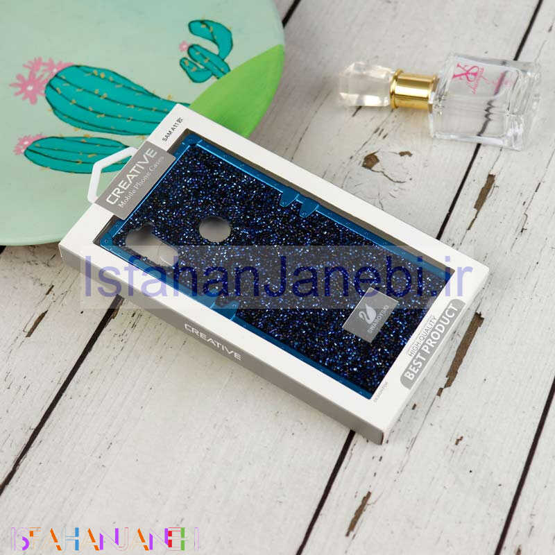 اصفهان جانبی-قاب شاینی Swarovski صندوقی Samsung Galaxy A11