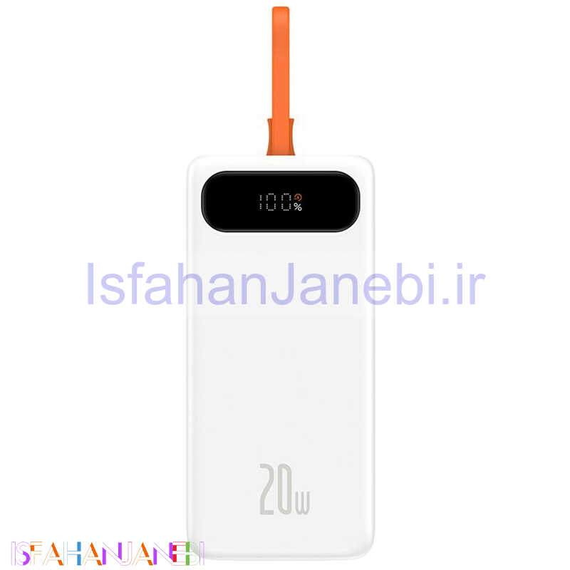 اصفهان جانبی-پاور بانک فست شارژ 20000 باسئوس Baseus PPBLK20I QC3.0 PD 20W