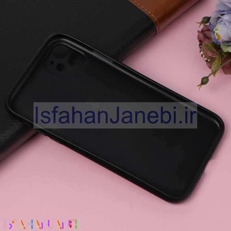اصفهان جانبی-قاب چرم اکلیلی محافظ لنزدار iPhone 11