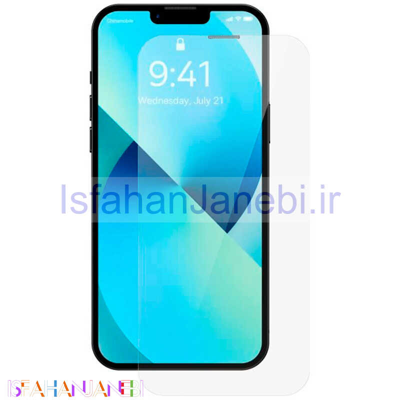 اصفهان جانبی-گلس تمام چسب Baseus SGBL061102 آیفون iPhone 13 / 13 Pro
