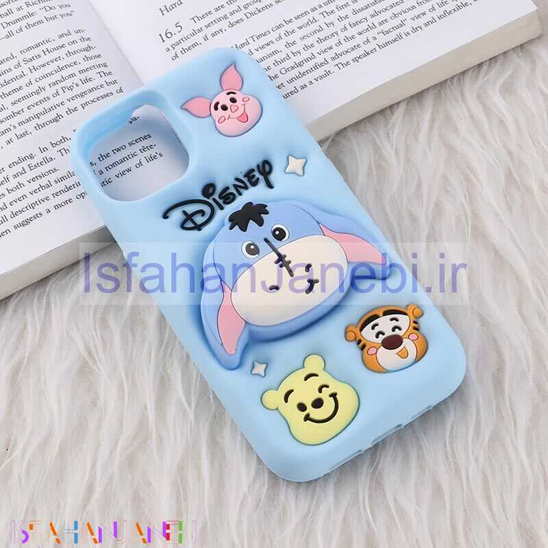 اصفهان جانبی-قاب سیلیکونی آیفون iPhone 13 / 14 پاپ سوکت دار طرح Disney