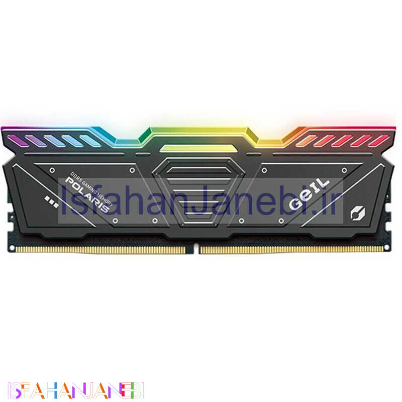 اصفهان جانبی-رم کامپیوتر گیل Polaris RGB DDR5 16GB Single 5600MHz CL38