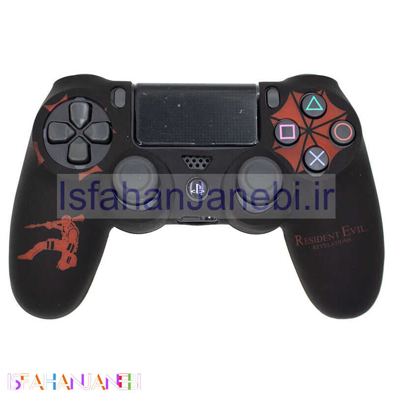 اصفهان جانبی-روکش دسته بازی PS4 طرح Resident Evil Revelations مشکی قرمز