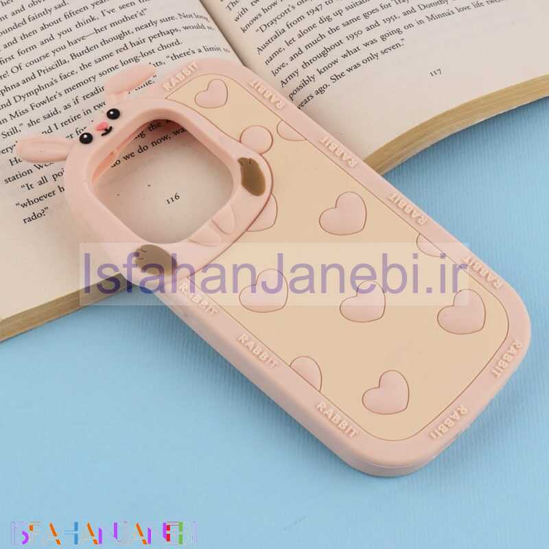 اصفهان جانبی-قاب عروسکی Vip Max آیفون iPhone 14 Pro / 15 Pro طرح Rabbit 4