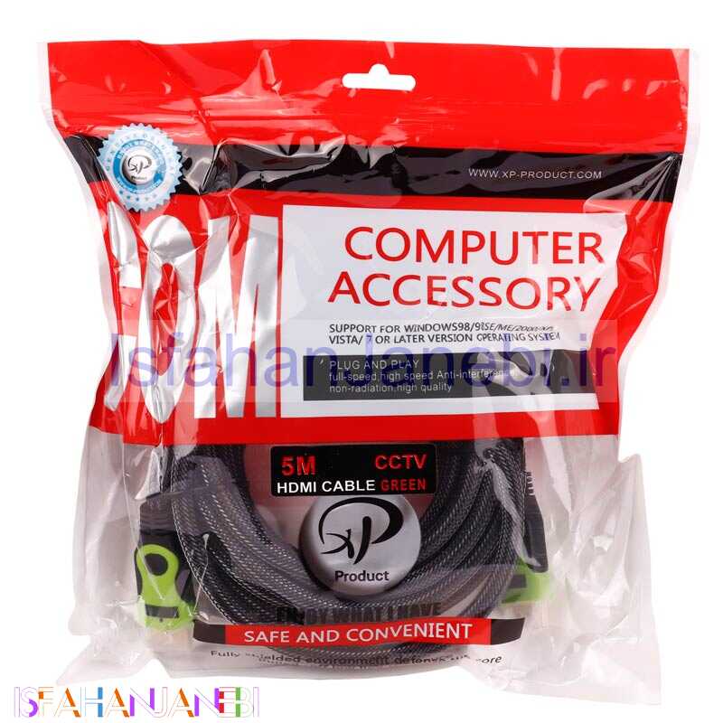 اصفهان جانبی-کابل XP-Product HDMI 5m پوست ماری شرینک