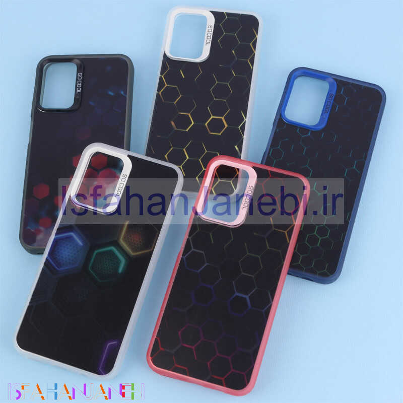 اصفهان جانبی-قاب PC So Cool طرح زنبوری سامسونگ Galaxy A14 4G / A14 5G