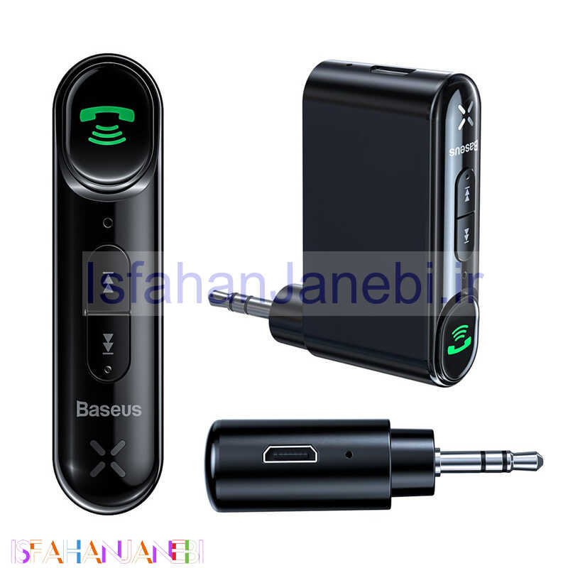 اصفهان جانبی-دانگل بلوتوث خودرو شارژی Baseus WXQY-01 AUX