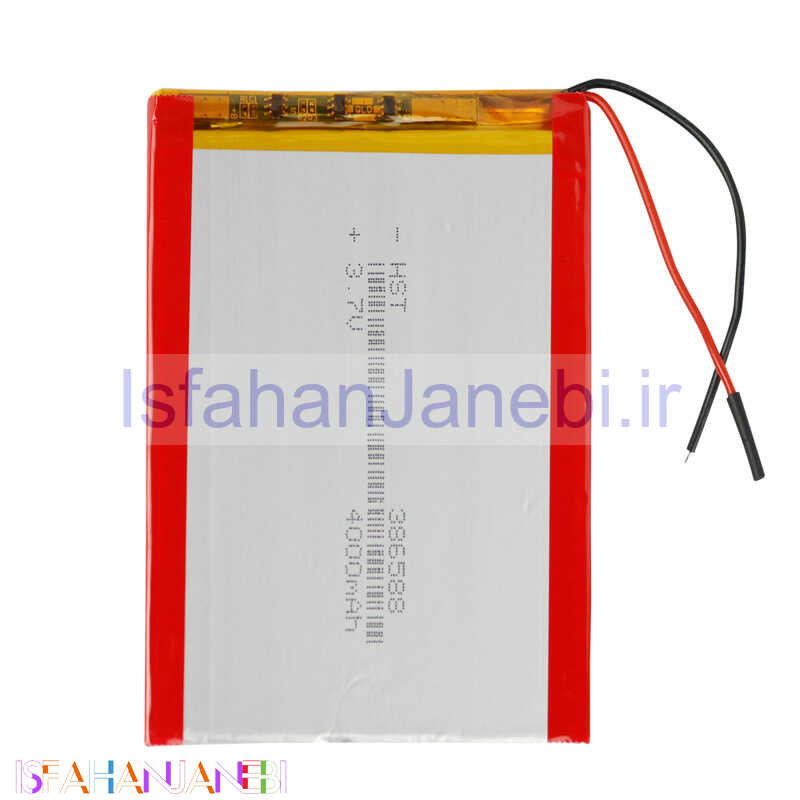 اصفهان جانبی-باتری لیتیوم 4000mAh 4*62*90mm 386588