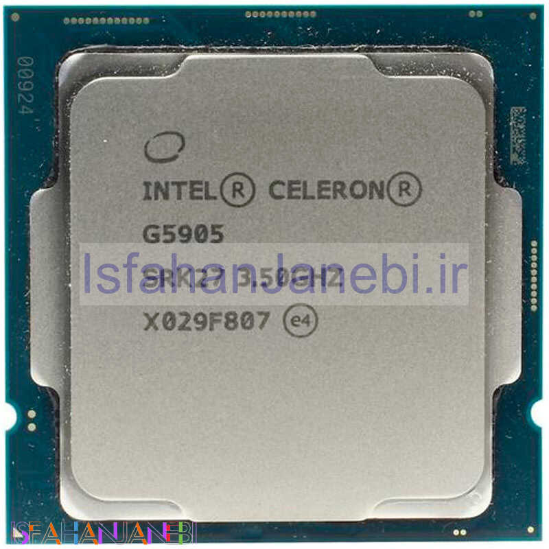 اصفهان جانبی-پردازنده اینتل Celeron G5905 Comet Lake