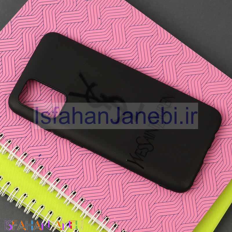 اصفهان جانبی-قاب طرحدار مشکی YSL سامسونگ A02s / M02s