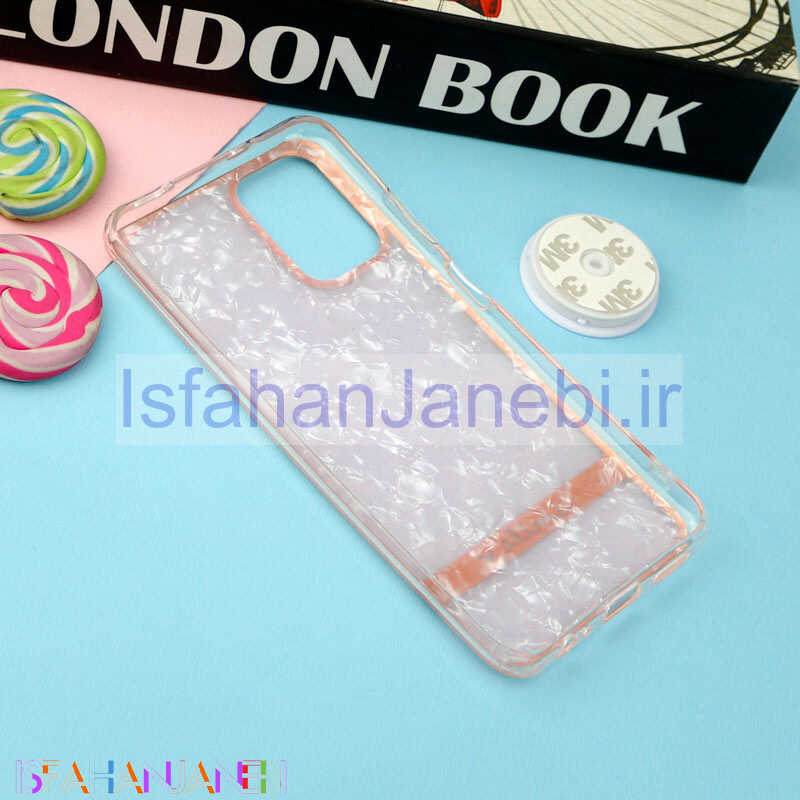 اصفهان جانبی-قاب IMD یخی گلدلاین + پاپ سوکت Xiaomi Redmi Note 10