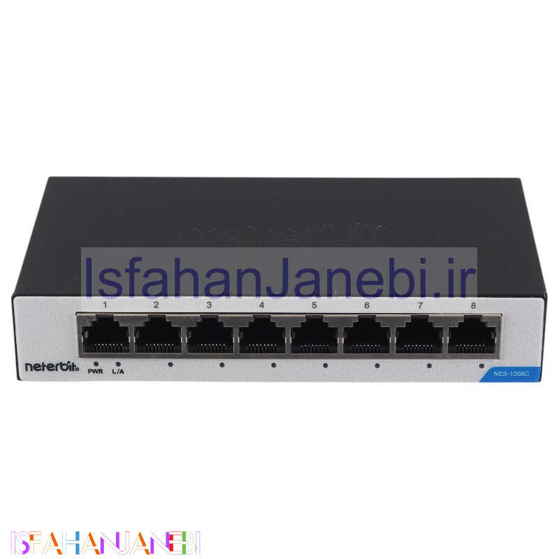 اصفهان جانبی-سوییچ 8 پورت نتربیت NES-1008C