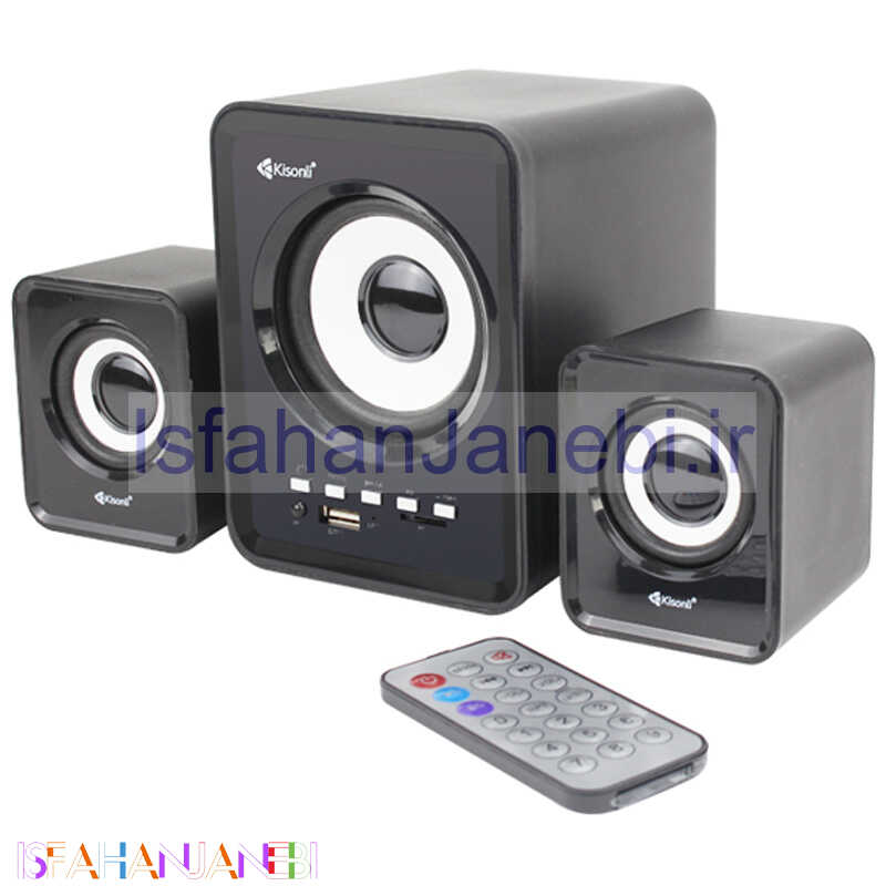اصفهان جانبی-اسپیکر بلوتوثی رم و فلش خور Kisonli U-2800BT