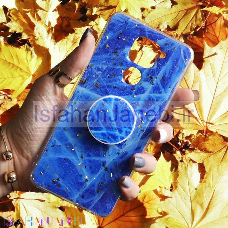 اصفهان جانبی-قاب رنگین کمانی پاپ سوکت دار خرچنگی کد6 شیائومی Redmi Note 9