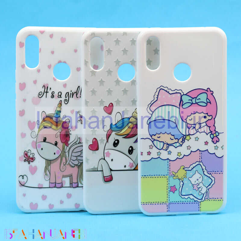 اصفهان جانبی-قاب فانتزی سفید طرح کارتونی هواوی Nova 3i