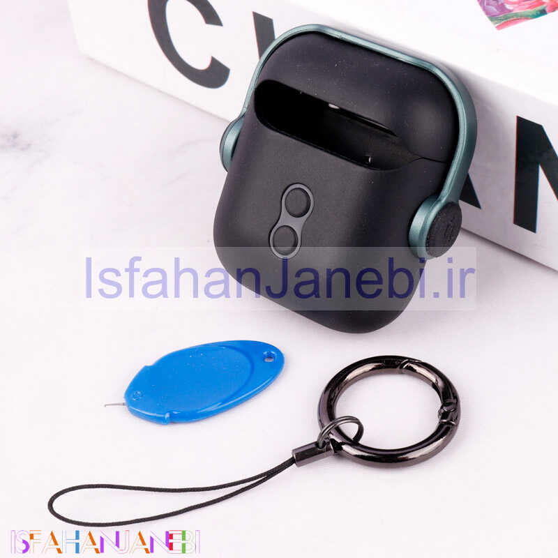 اصفهان جانبی-محافظ Airpods 1 / 2 طرح ربات Eggshell