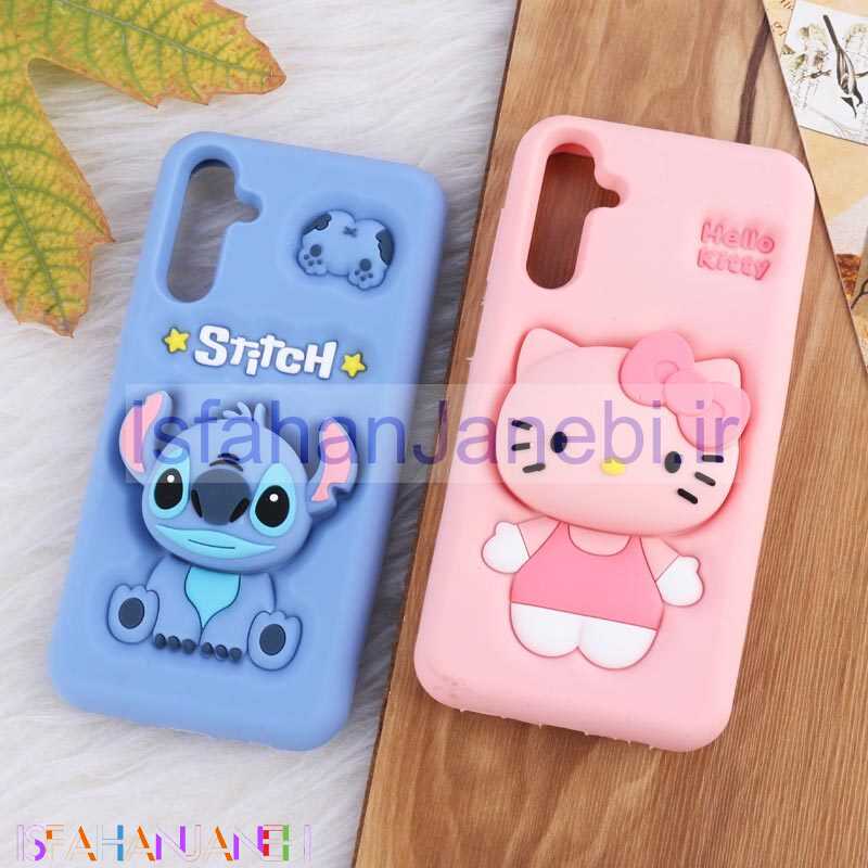 اصفهان جانبی-قاب سیلیکونی سامسونگ Galaxy A15 پاپ سوکت دار فانتزی برجسته