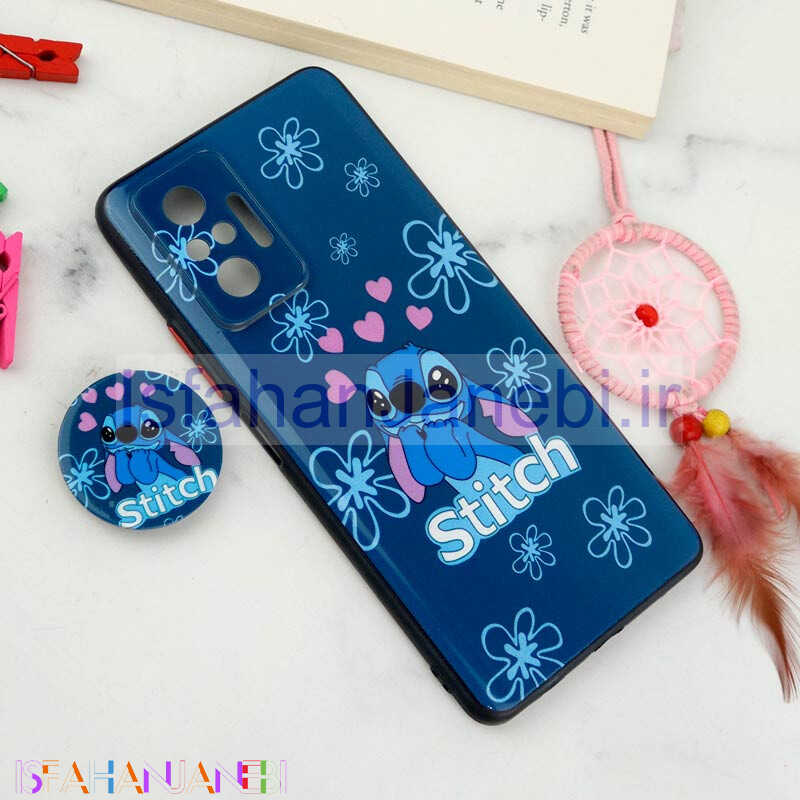 اصفهان جانبی-قاب فانتزی طرحدار محافظ لنزدار + پاپ سوکت Xiaomi Redmi Note 10 Pro سری T