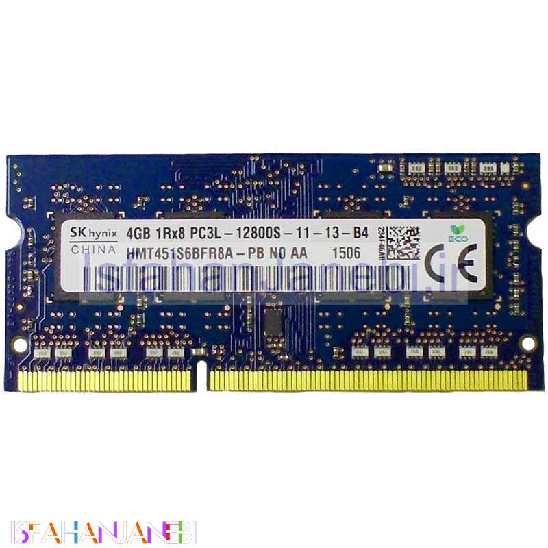 اصفهان جانبی-رم لپ تاپ Hynix DDR3L 4GB 12800MHz