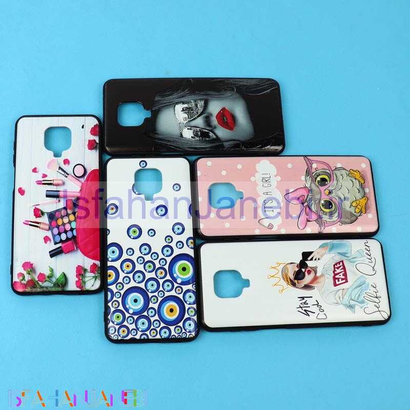 اصفهان جانبی-قاب فانتزی برجسته دخترانه شیائومی Redmi Note 9s سری 6