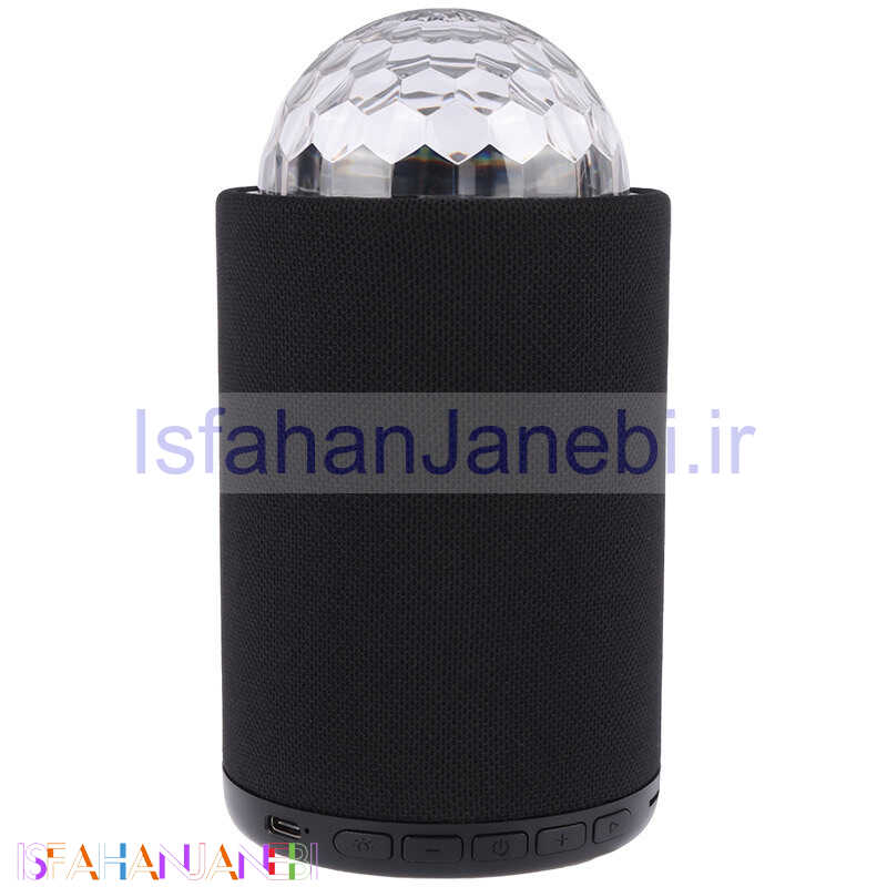 اصفهان جانبی-چراغ رقص نور گردان اسپیکر دار بلوتوثی Joyroom JR-MS01