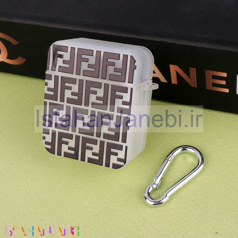 اصفهان جانبی-محافظ AirPods 1 / 2 Pc طرح Fendi