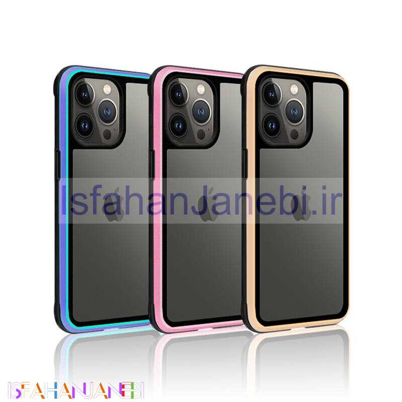 اصفهان جانبی-قاب ضد ضربه پشت شفاف K.doo Ares آیفون iPhone 12 Pro Max