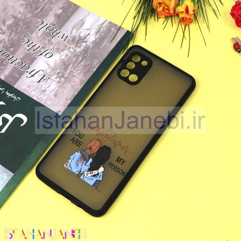 اصفهان جانبی-قاب PC مات محافظ لنزدار طرحدار Frends سامسونگ A31