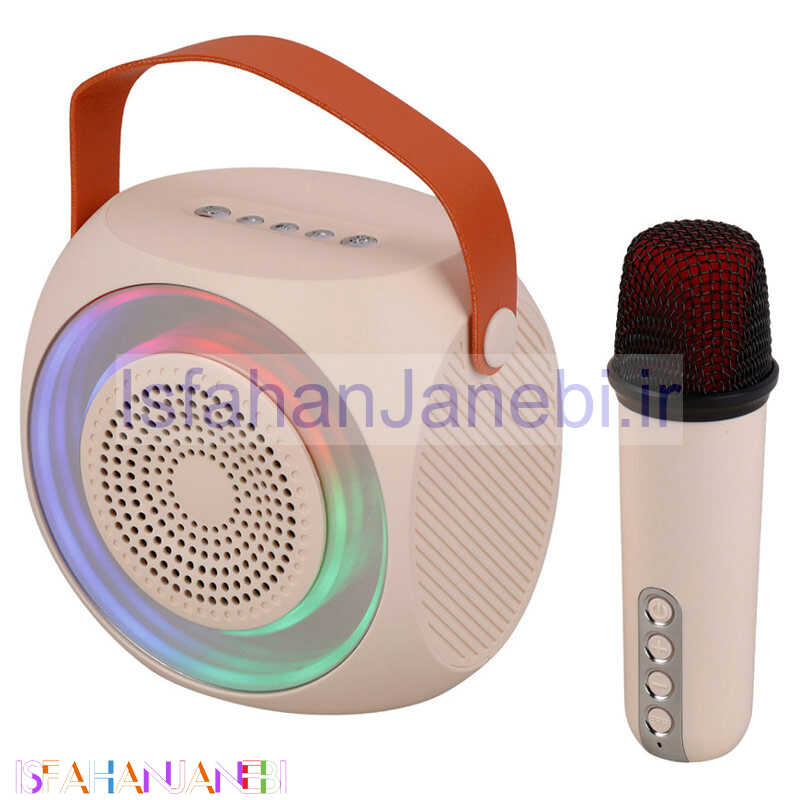 اصفهان جانبی-اسپیکر بلوتوثی رم و فلش خور KTV TG-M9 + میکروفون
