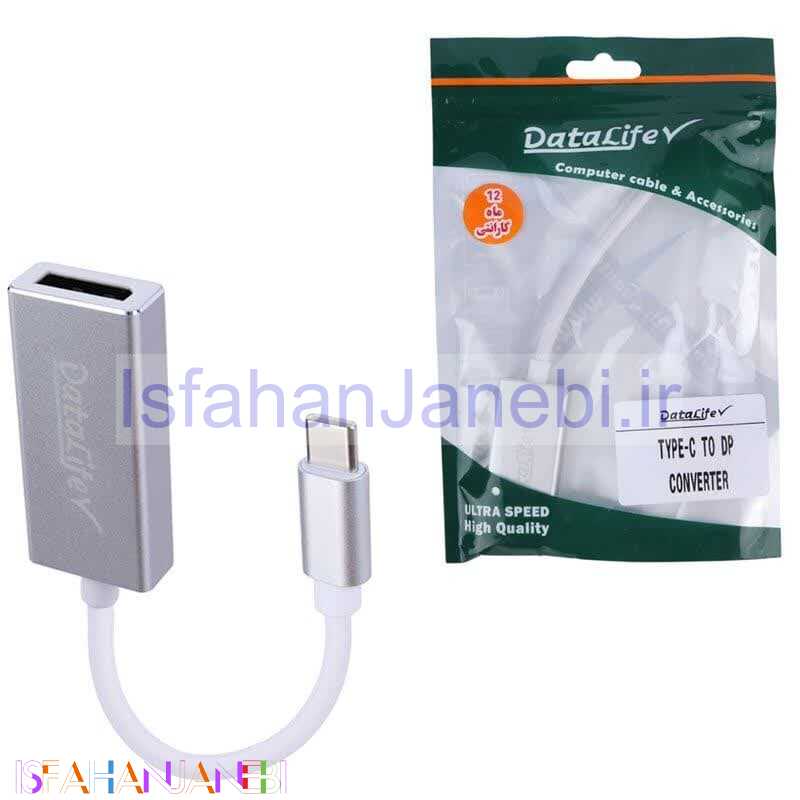 اصفهان جانبی-تبدیل Type-C به Display دیتالایف Datalife
