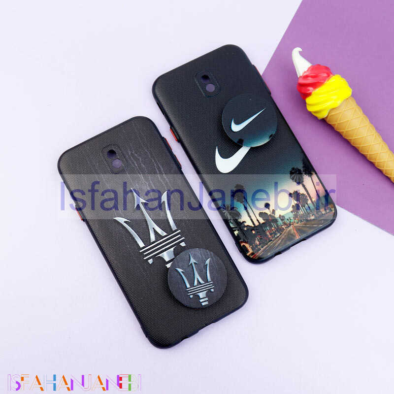 اصفهان جانبی-قاب فانتزی طرحدار پسرانه محافظ لنزدار + پاپ سوکت Samsung Galaxy J7 Pro سری R