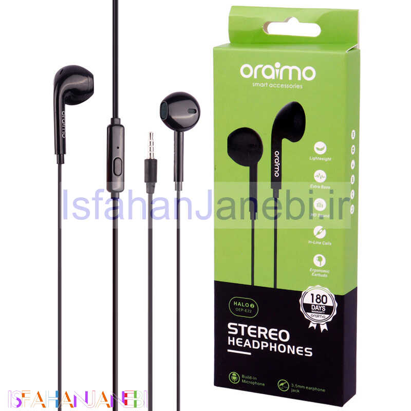 اصفهان جانبی-هندزفری Oraimo Halo2 OEP-E22