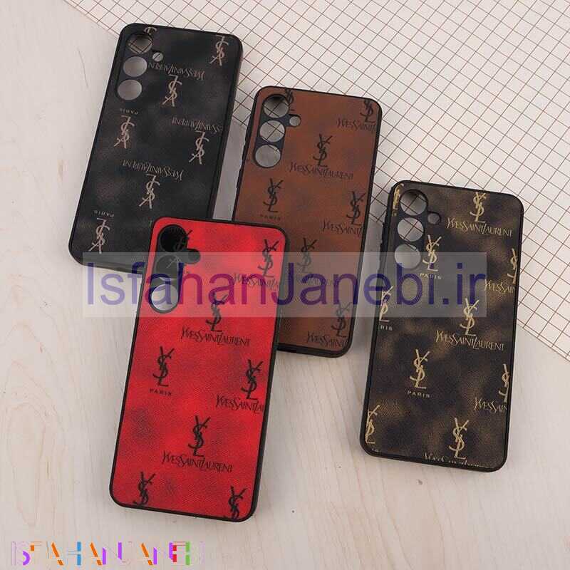 اصفهان جانبی-قاب چرمی YSL سامسونگ Galaxy A55 محافظ لنزدار