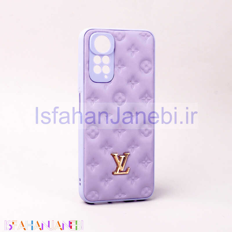 اصفهان جانبی-قاب پافر چرمی LV محافظ لنزدار Xiaomi Redmi Note 11 / 11s