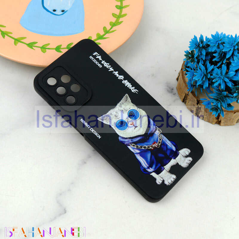 اصفهان جانبی-قاب سیلیکونی طرحدار محافظ لنزدار Samsung Galaxy A23