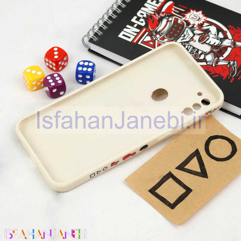 اصفهان جانبی-قاب سیلیکونی محافظ لنزدار طرح اسکویید گیم Samsung Galaxy A11 کد 5