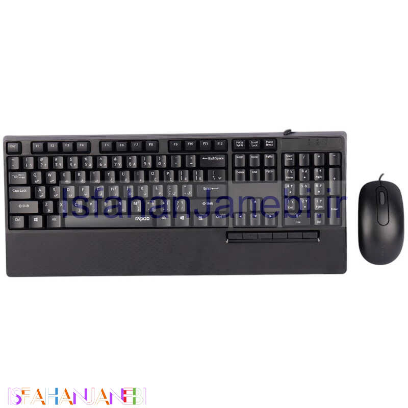 اصفهان جانبی-کیبورد و موس رپو NX2000