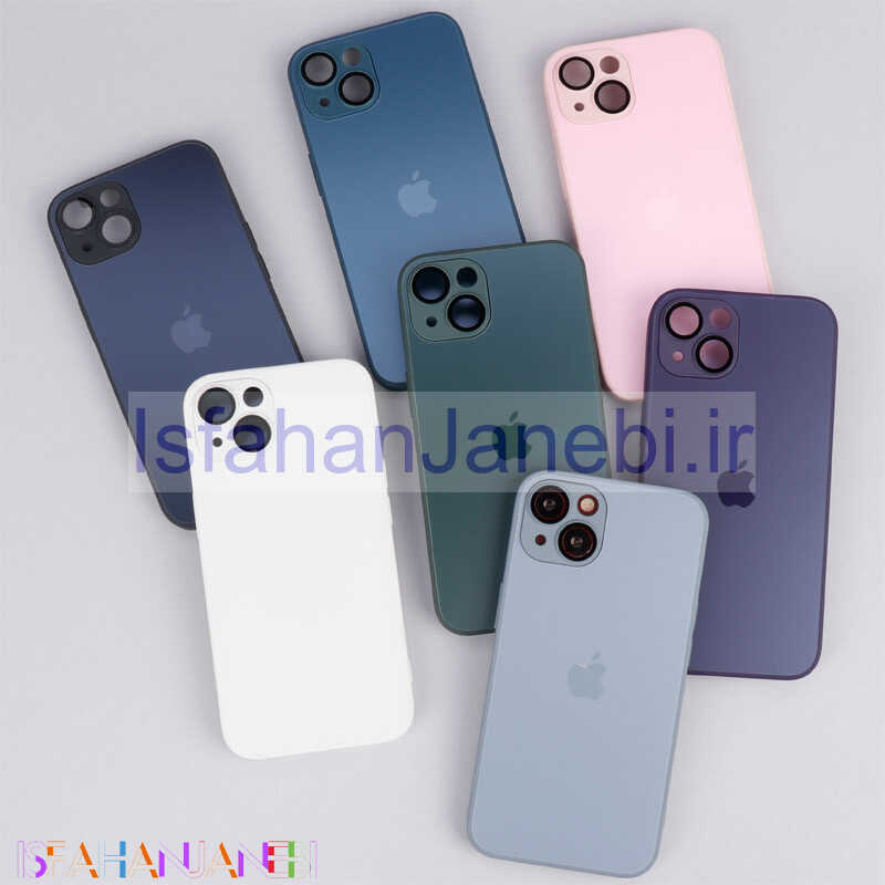 اصفهان جانبی-قاب پشت گلسی لیزری AG-GLASS محافظ لنز شیشه ای iPhone 13
