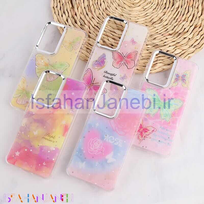 اصفهان جانبی-قاب رزینی سامسونگ Galaxy A36 طرح دار دور محافظ متال