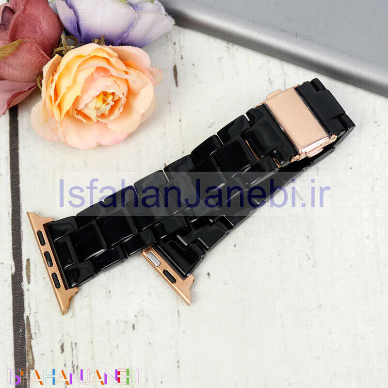 اصفهان جانبی-بند رزینی اپل واچ 38/40mm