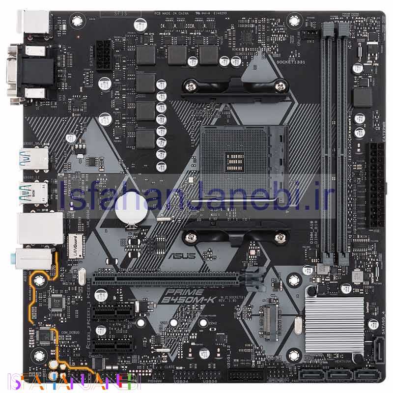 اصفهان جانبی-مادربرد ایسوس PRIME B450M-K DDR4