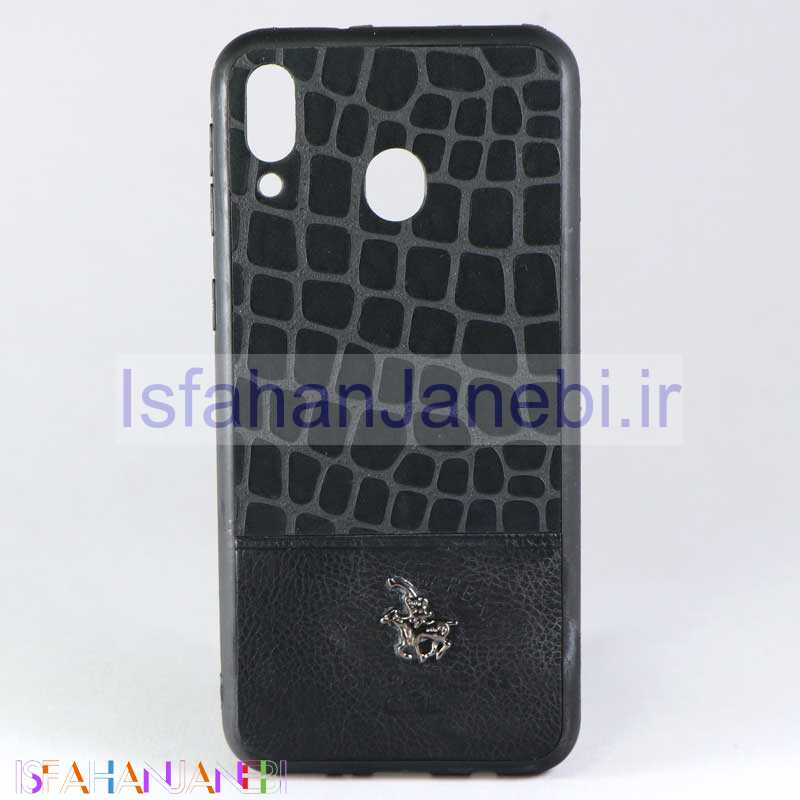 اصفهان جانبی-قاب چرمی دوتکه Polo سامسونگ M20 مشکی