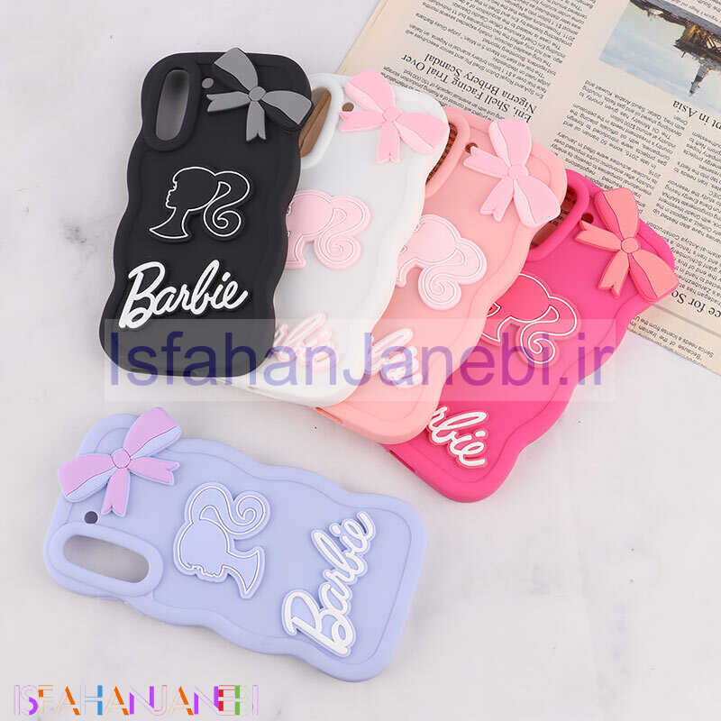 اصفهان جانبی-قاب موج دار سامسونگ Galaxy S21 FE 5G طرح Barbie برجسته