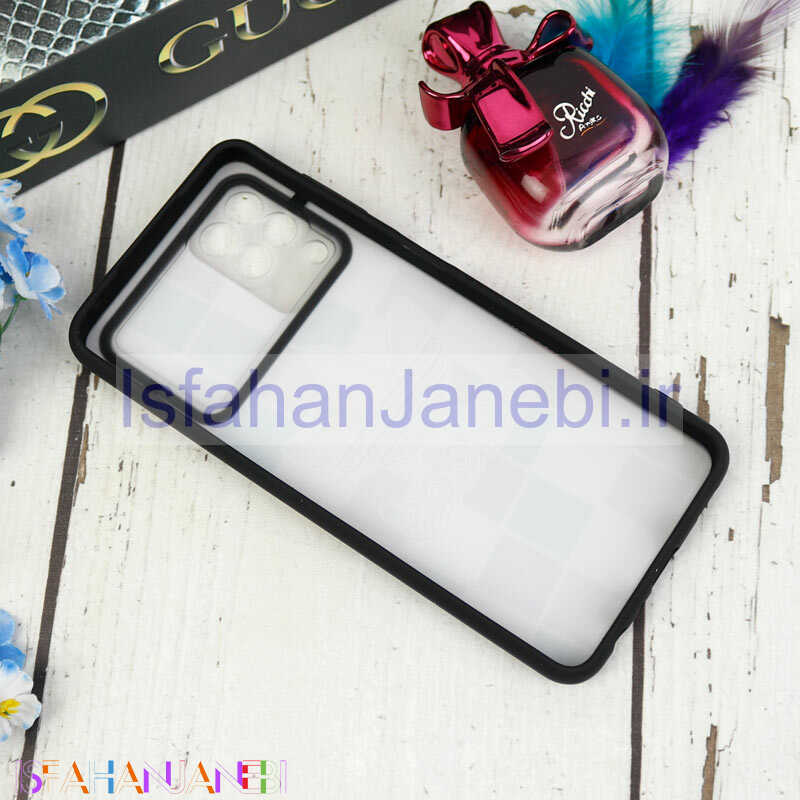 اصفهان جانبی-قاب طرحدار محافظ لنزدار کشویی + پاپ سوکت طرح Adidas سامسونگ A22 4G سری C