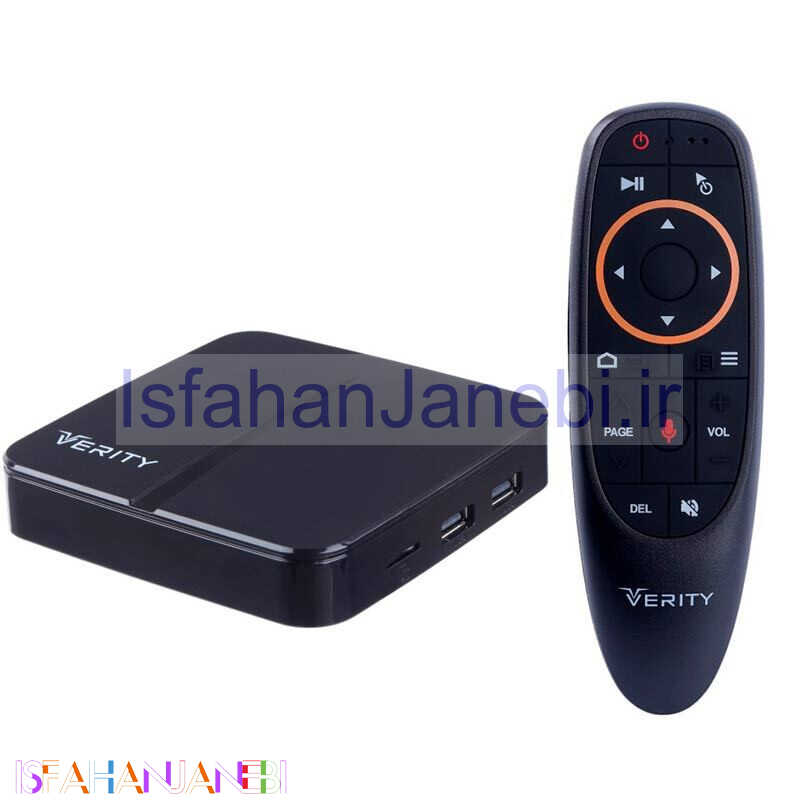 اصفهان جانبی-اندروید باکس Verity V-AB9113A 4K + ریموت کنترل