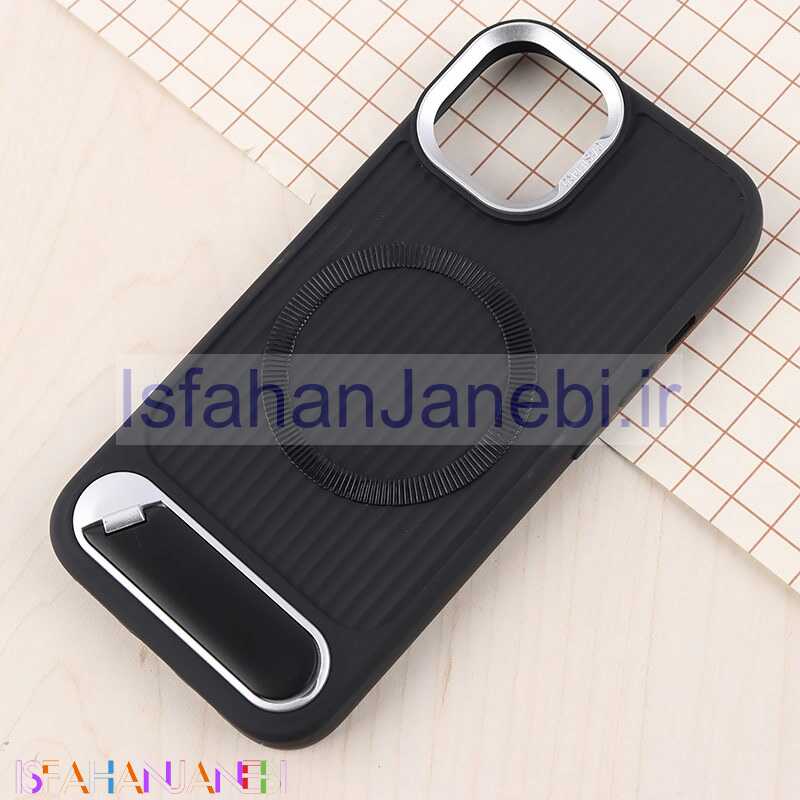 اصفهان جانبی-قاب ژله ای مگ سیف Case.Pro آیفون iPhone 15 استنددار