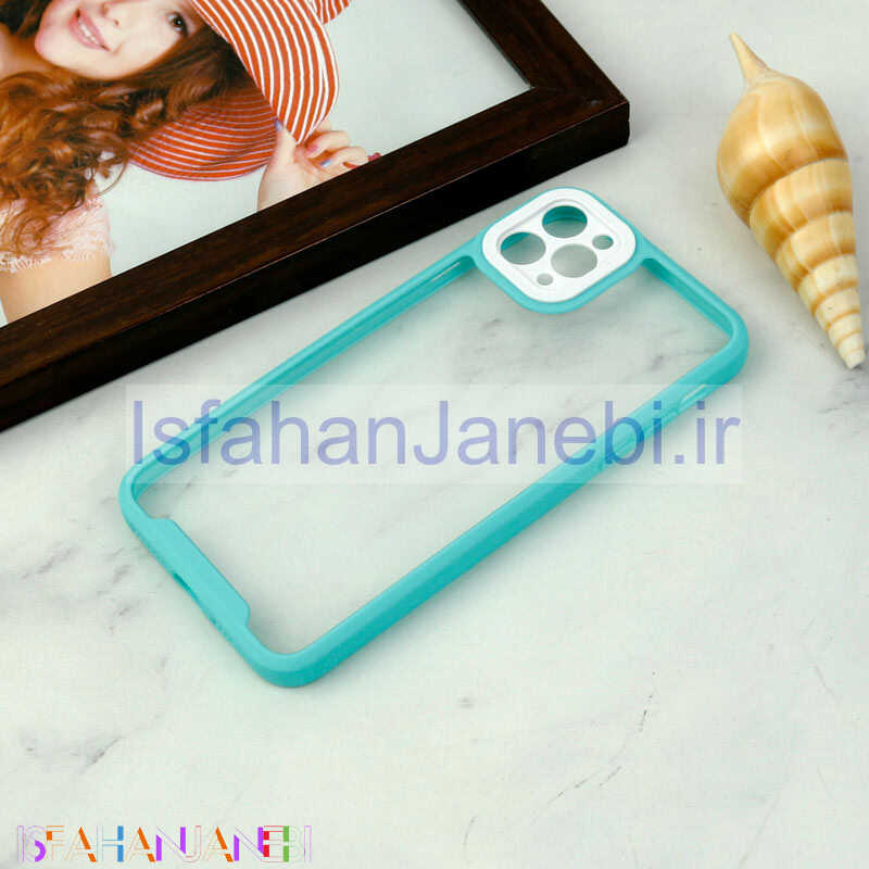 اصفهان جانبی-قاب ضد ضربه پشت شفاف Qsels محافظ لنزدار iPhone 11 Pro Max